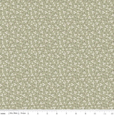 Anne of Green Gables - Ditsy Floral - Sage